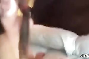 Big rock hard dick for insatiable brunette college black cock sluts