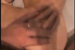 My cock going in unfathomable in the trimmed snatch of my black cock sluts