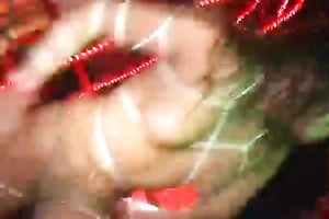 Many delightful chicks go crazy at the steamy club party