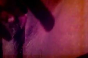 Quite worthy closeup view of moist and overweight bawdy cleft of dirty-minded lady