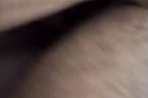 Two chaps drilling hairless milf twat of an Indian wife