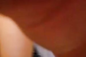 Nice oiled hottie was bragging of her flawless rounded wet ass