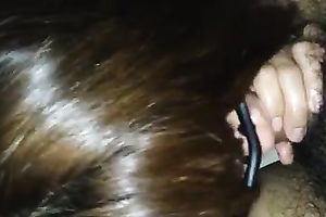 My Japanese lover sucks my shaft during the time that wearing sunglasses