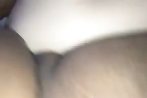 Slutty white playgirl in fishnet nylons riding hard shaft in a cowgirl position