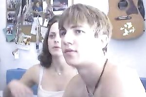 Sexy legal age teenager pair fucking on livecam and doing it actually well