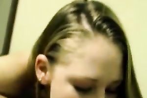 Hot and lascivious neighbor engulfing my large a-hole jock deepthroat