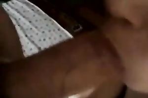 Curvaceous woman with large soaked jugs engulfing hard cock balls unfathomable