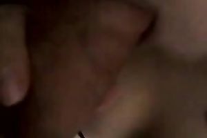 Curvaceous woman with large soaked jugs engulfing hard cock balls unfathomable