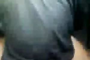 Kinda missionary fuck taped on potato camera by some non-professional pair