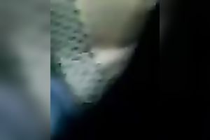 Kinda missionary fuck taped on potato camera by some non-professional pair