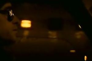 Blond head messy hussy gives fancy blow job to four eyed fellow in car