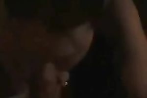 Cute dilettante amateur wife rides hard jock in cowgirl position in advance of giving deepthroat oral sex