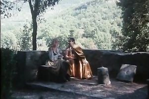 Dressed in lengthy cloth this sexy blond receives her bawdy cleft eaten