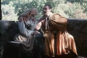 Dressed in lengthy cloth this sexy blond receives her bawdy cleft eaten