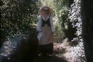 Dressed in lengthy cloth this sexy blond receives her bawdy cleft eaten