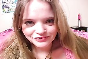 Kinky juvenile whore is bored and gives a decision to show her large melons