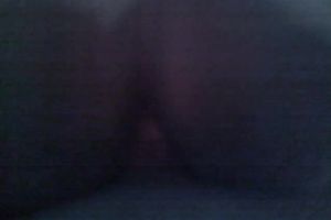 Doing it anal in the black on POV homemade sex video
