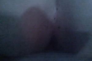 Doing it anal in the black on POV homemade sex video