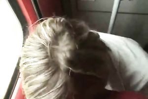 We discovered a admirable place in train where that babe sucked my dong