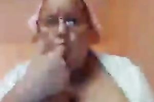 Perverted chubby unattractive as shit fatso flashed her disgusting mature love tunnel