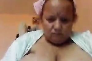 Perverted chubby unattractive as shit fatso flashed her disgusting mature love tunnel