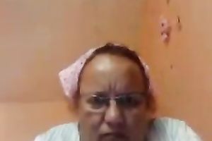 Perverted chubby unattractive as shit fatso flashed her disgusting mature love tunnel