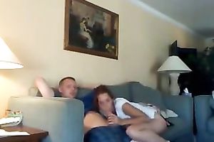 My insatiable paramour enjoys riding my pecker on a bed