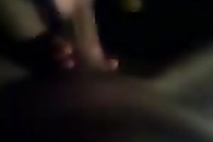 Adorable and slutty legal age teenager bitch blowing my 10-Pounder in the black