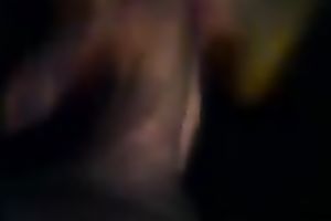 Adorable and slutty legal age teenager bitch blowing my 10-Pounder in the black