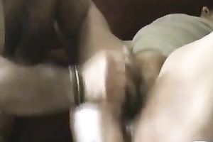 Lusty aged neighbour is getting her clam toy screwed