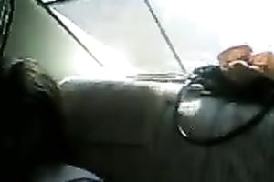 I paid this hot youthful brunette hair to flash her milk sacks for me