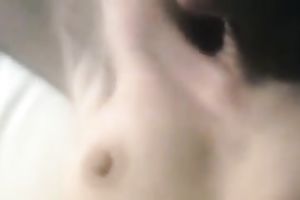 I fuck my concupiscent pale wifey's hirsute cookie missionary style properly