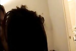 Me and my stripped brown-haired Married slut have a fun making out in front of a web camera