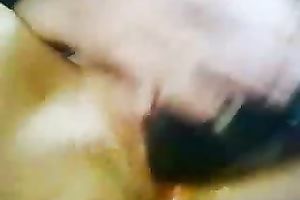 Beautiful dilettante breasty sweetie drilled herself with a bottle