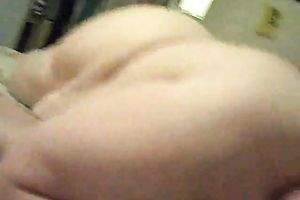 My corpulent and sexually excited older hotwife giving head for homemade porn movie