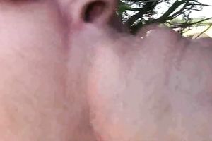 Horny bitch looks better with her sunglasses on and this babe blows like a pro