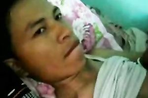 Riding hard wang of a young Indian stud in a cowgirl position