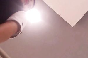 Upskirt spy movie of hawt co-ed in the college. Real dilettante