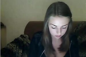 Marvelous juvenile cam girlfriend teases me with her tits