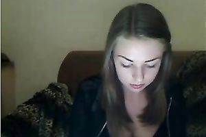 Marvelous juvenile cam girlfriend teases me with her tits