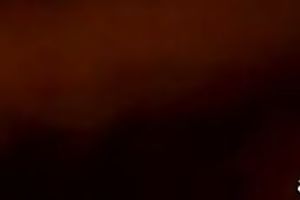 Horny and perverted whore with fine meatballs and body masturbating