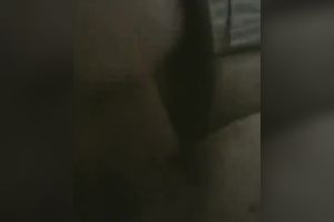 Tired looking dark brown wifey blowjob fucks my strain pecker