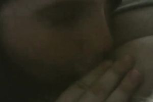 Tired looking dark brown wifey blowjob fucks my strain pecker