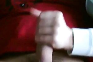 Feverish college honey gives me sloppy irrumation on web camera