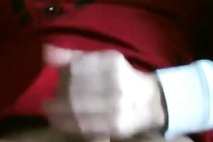 Feverish college honey gives me sloppy irrumation on web camera