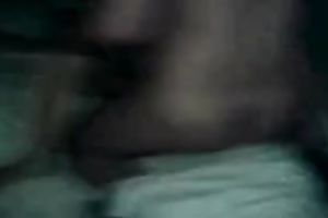 Wonderful buxom non-professional playgirl rides my subrigid large rod late at night