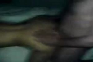 Wonderful buxom non-professional playgirl rides my subrigid large rod late at night