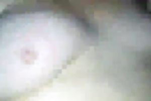 I took on vidoe my slutty wife touching her large milk shakes