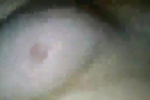 I took on vidoe my slutty wife touching her large milk shakes