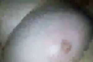 I took on vidoe my slutty wife touching her large milk shakes